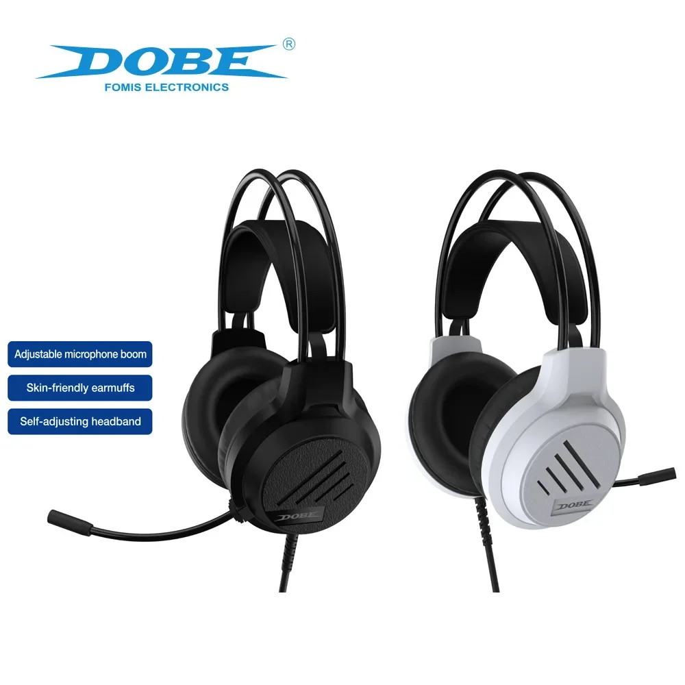 TP5-3592 универсальная игровая гарнитура с микрофоном с шумоподавлением для PS5/PS4/Switch/XBOX/ПК Проводные Игровые наушники с креплением на голову