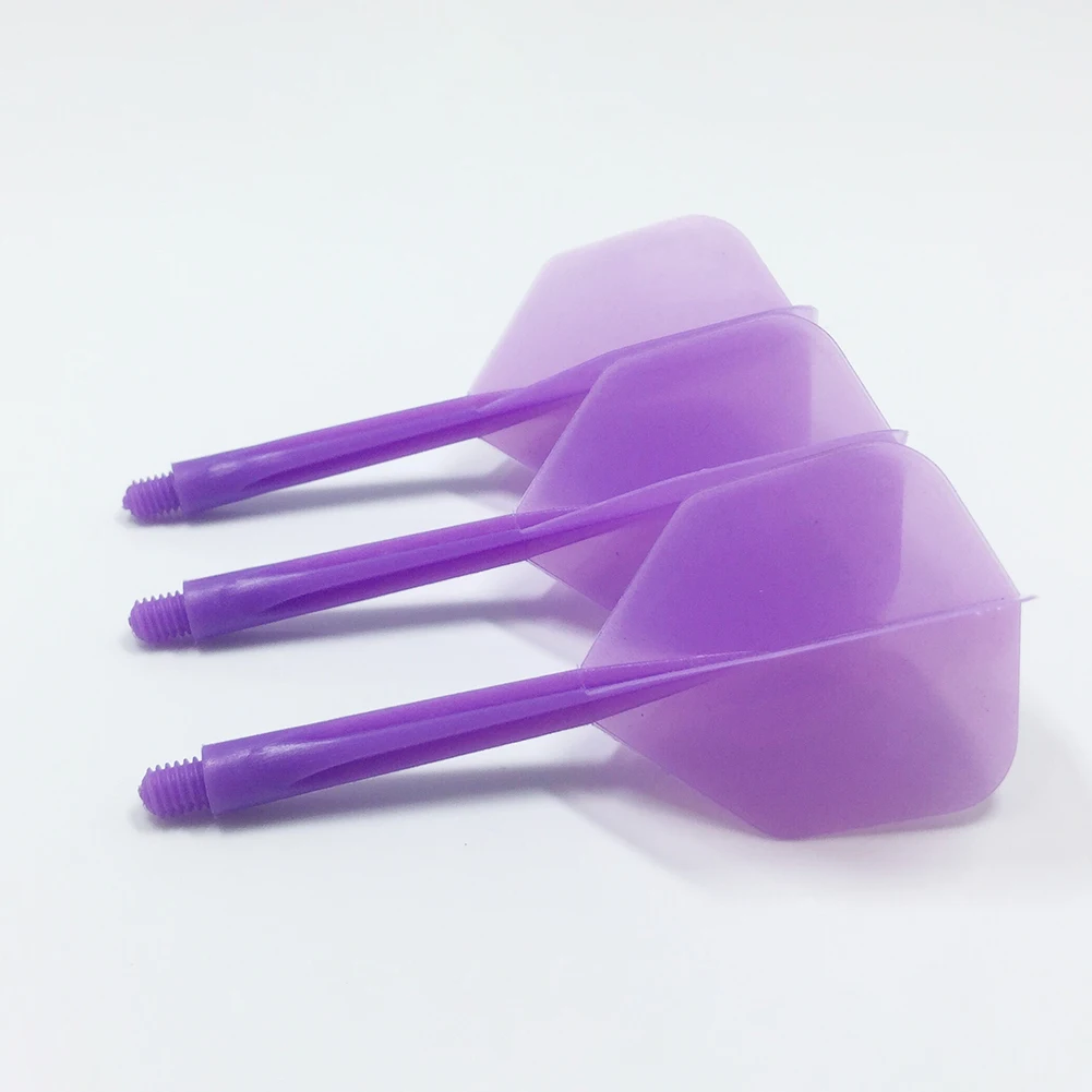 3-6 قطعة 2BA المتكاملة دارت الرحلات الجوية رمح البلاستيك الشفاف السهام مجموعات المهنية لوحة رمي السهام داخلي اللعب السهام الملحقات #5