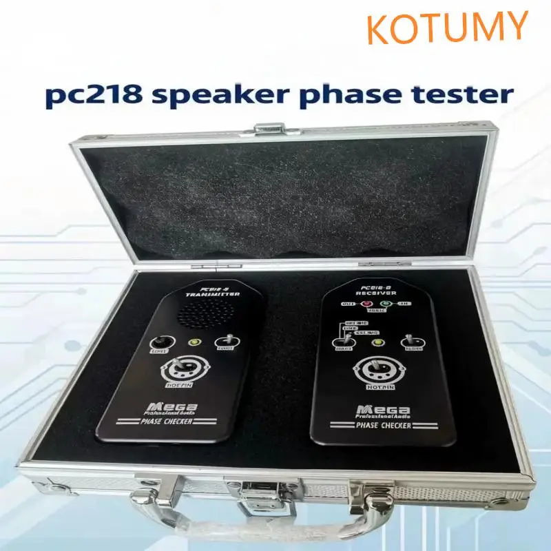 Audio Phase Detector, Professional Speaker Horn Phase Tester for Sound System Debugging