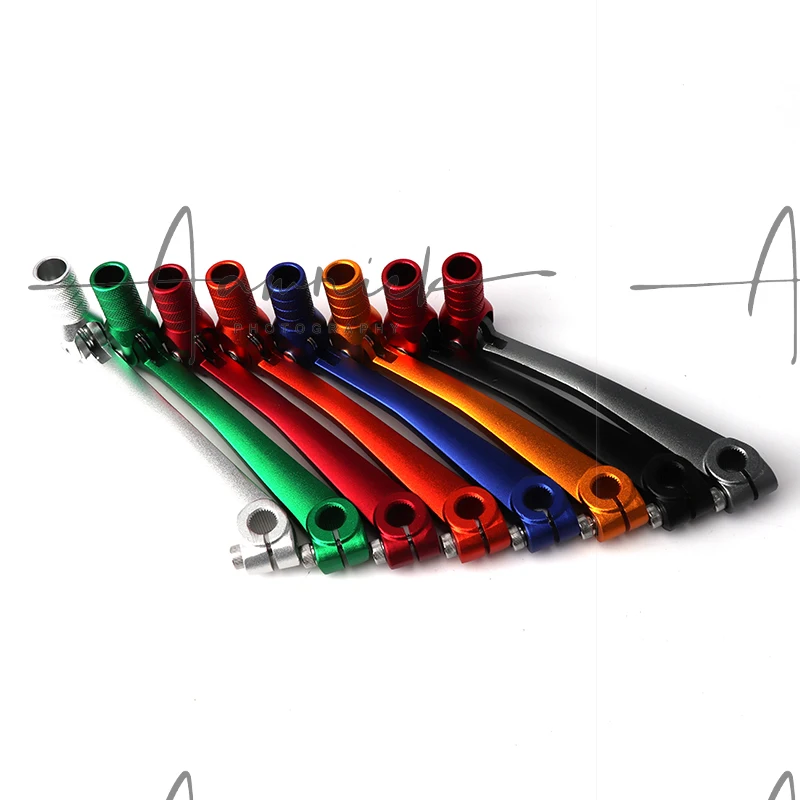 

Gaosai Off-road Motorcycle Modified Folding Aluminum Alloy Gear Lever Suitable For CQR Bossel Little Monkey CQR TGR 250 J-1