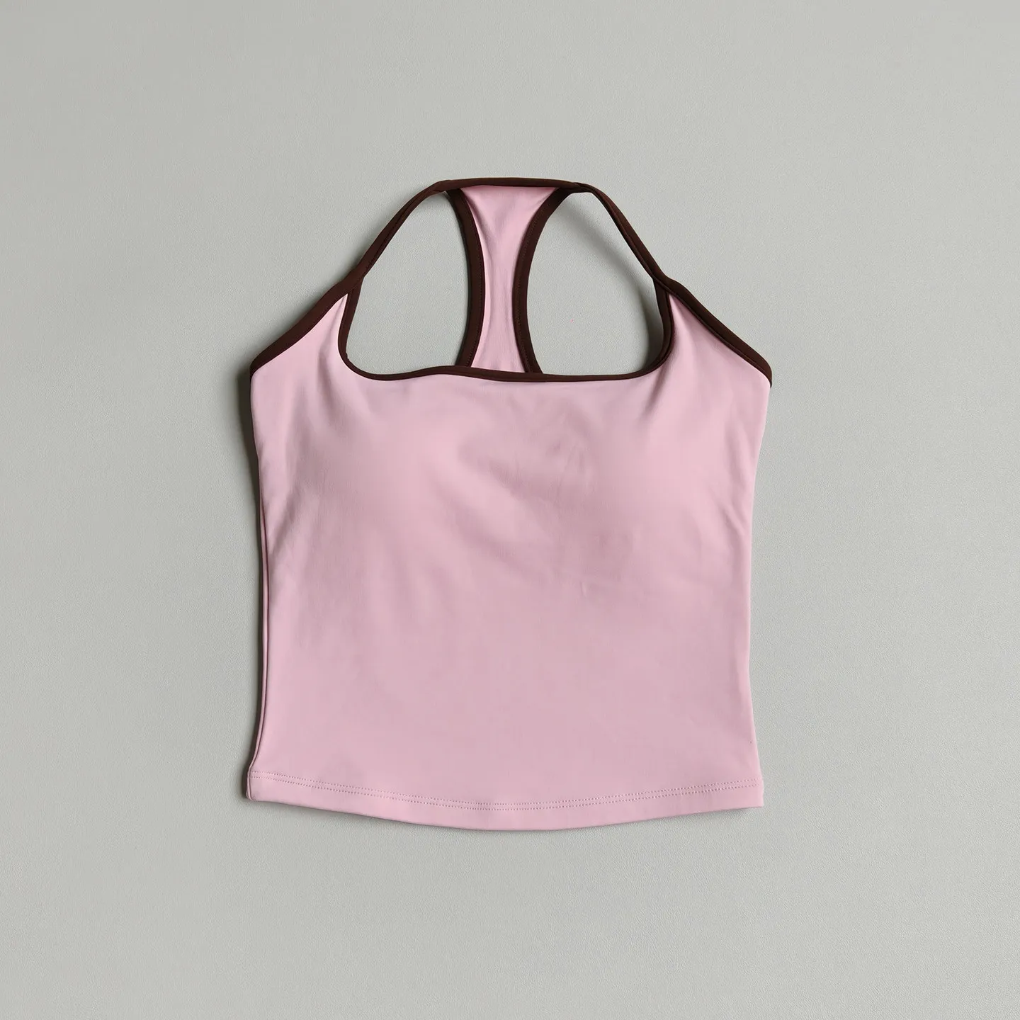 Damen Yoga-Top Pilates Push-Up Tanktop mit Aussparungen Atmungsaktiver Sport-BH Fitness Gym Yoga-Top Sexy Lauf-BH Sportbekleidung – Detail 15
