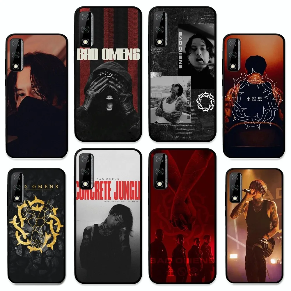 

Bad Omens Music Band Phone Case For Huawei Y9 6 7 5 Prime Enjoy 7s 7 8 Plus 7a 9e 9plus 8E Lite Psmart Shell