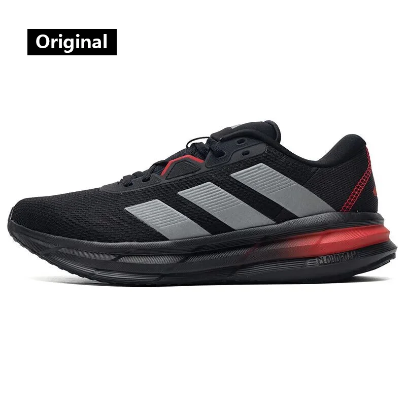 Adidas sapatos casuais masculinos 2024 outono novos sapatos esportivos respirável leve absorção de choque tênis de corrida id8755