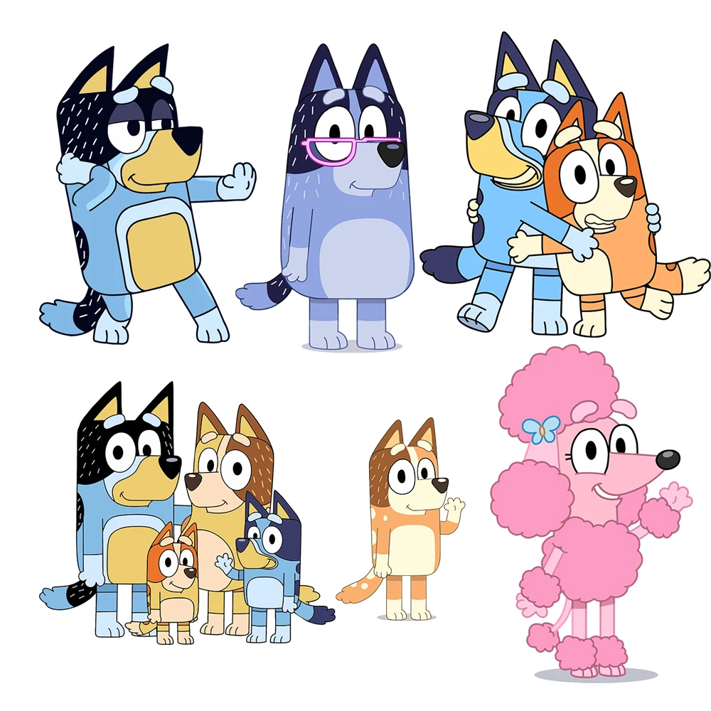 الأزرق الكلب الأسرة القواطع البنغو ديكور كبير استحمام الطفل حفلة عيد ميلاد الوقوف الدعائم عيد ميلاد رغوة مجلس خلفية الخلفية