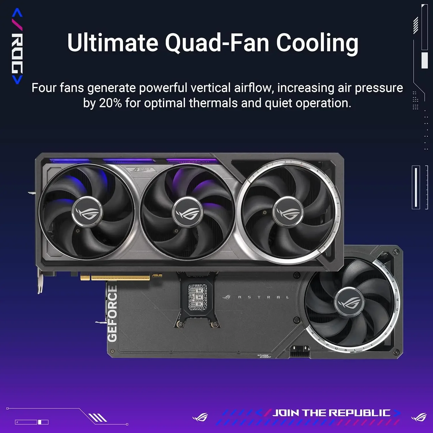 Astral RTX 5080 OC Edition Graphics Card 16GB GDDR7 PCIe 5 0 HDMI DP 2 1 3 8 Slot 4 Fan Design with Phase Change GPU Thermal Pad