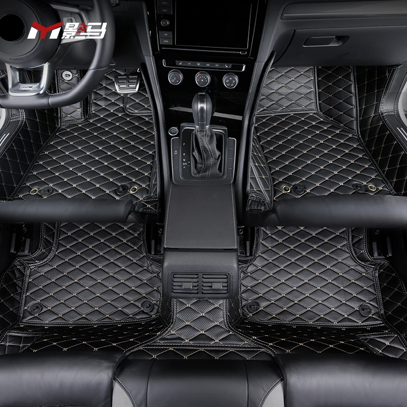 High Quality Non-slip Car Floor Mats Car Carpet Foot Mat Waterproof Interior Accessories For VW golf 7 7.5 mk7 mk7.5 2013-2020