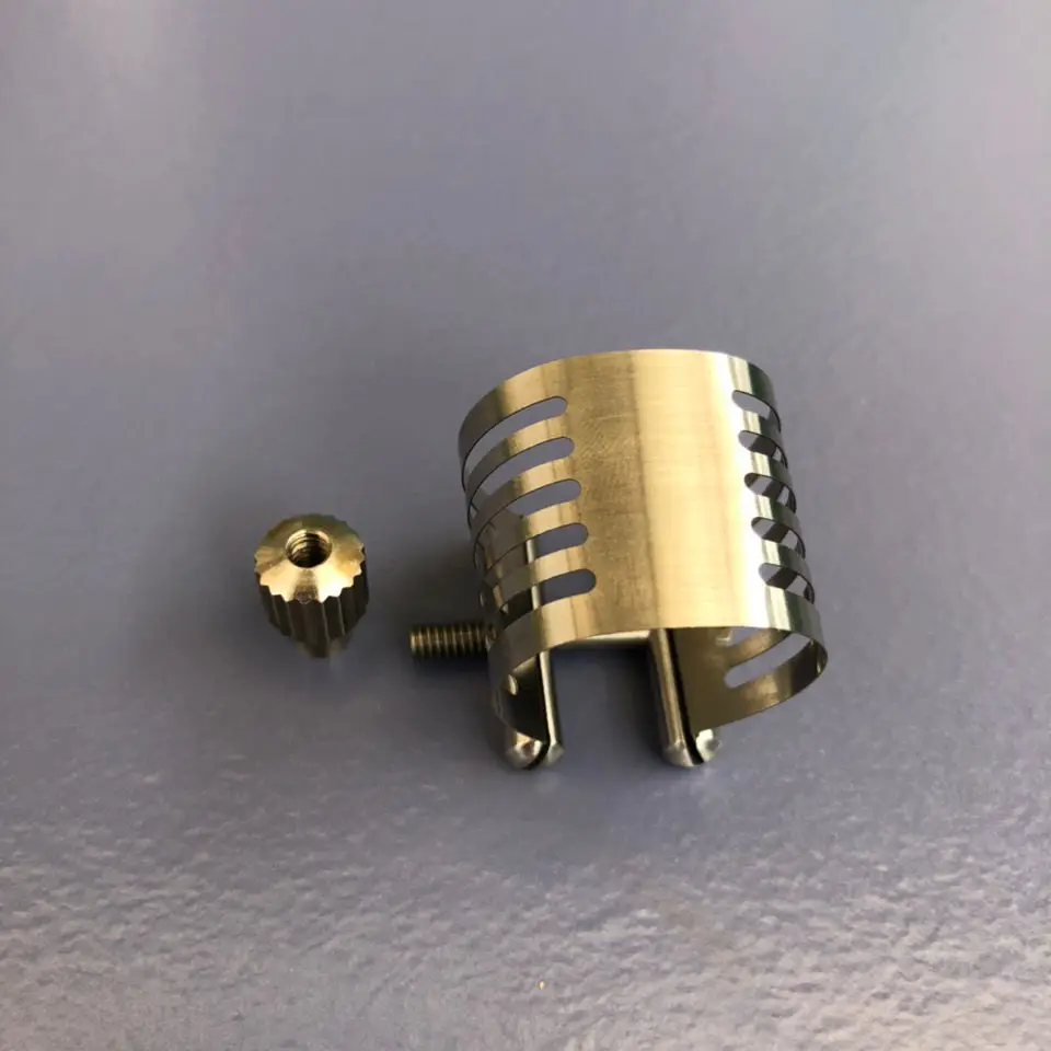 

Saxophone Metal Mouthpiece Clip for Tenor Soprano Alto Mouthpiece Clips