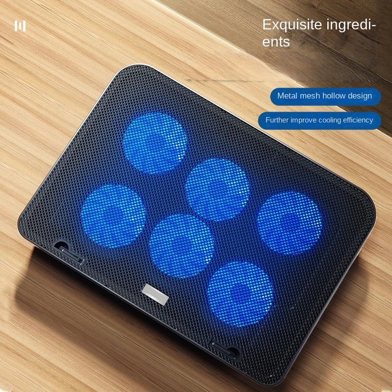 Laptop Cooling Pad with Fans Wind Speed Adjustable 13-18 Inch Gaming Laptop Cooler Stand with Two USB Ports for Laptop Macbook