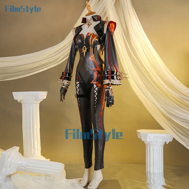 

Genshin Impact Mavuika Cosplay Costume Uniform Pyro Archon Game Suit Sexy Lovely Halloween Party Role Play Outfit Women