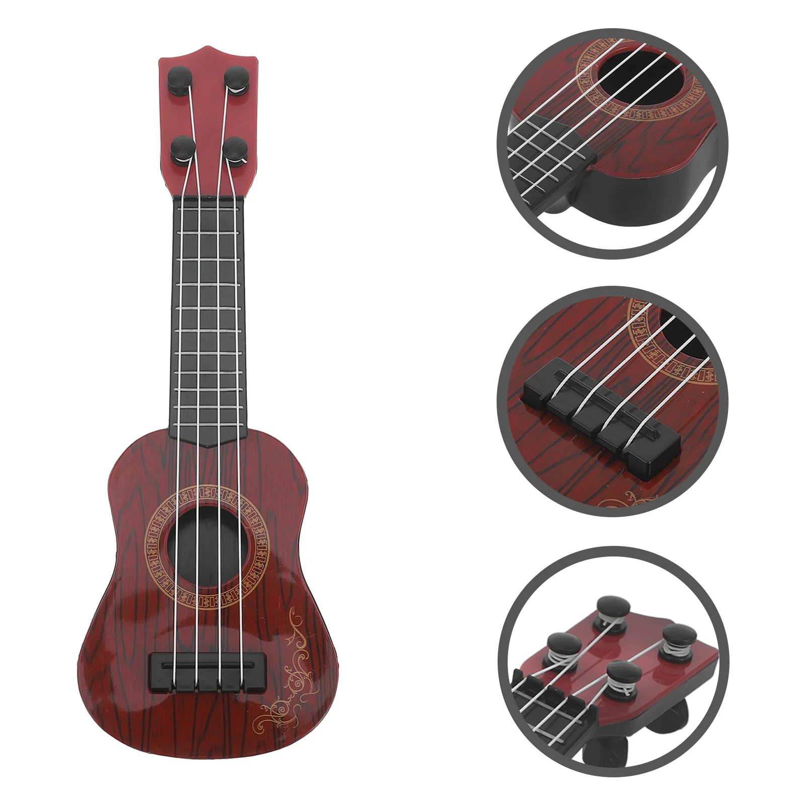 Simulation Guitar Musical Instrument Funny Plaything Creative Colorful Kids Guitar Learning Portable Musical Instrument