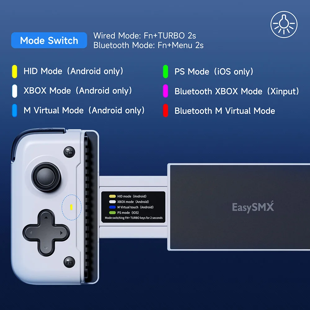 وحدة تحكم للهاتف المحمول من النوع C للألعاب السحابية ، لعبة Xbox ، نداء الواجب ، دعم القضية ، تأثير القاعة ، بلوتوث