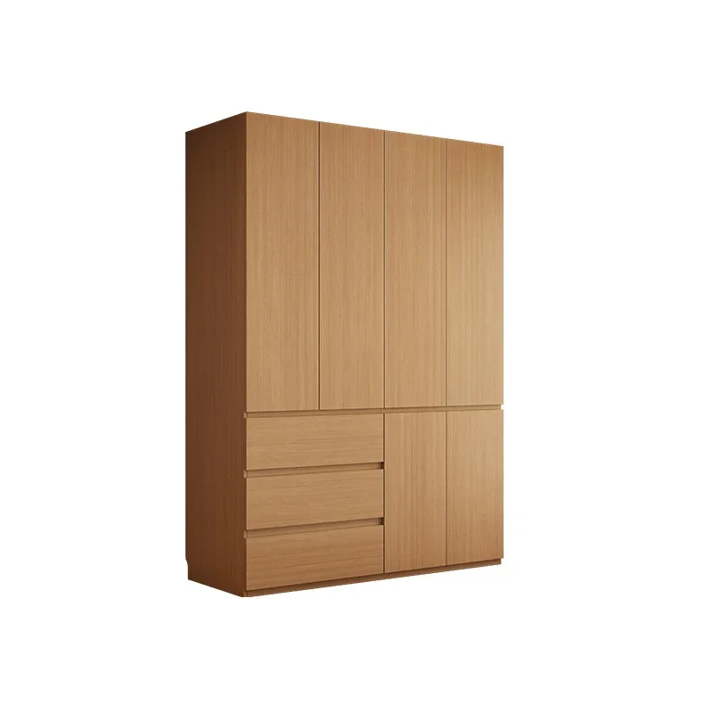 Segmented oak wardrobe, home bedroom, FAS level, maternity and baby level, environmentally friendly wardrobe