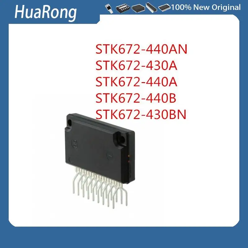 2PCS/LOT      STK672-440AN   STK672-430A   STK672-440A   STK672-440B   STK672-430BN     SIP19