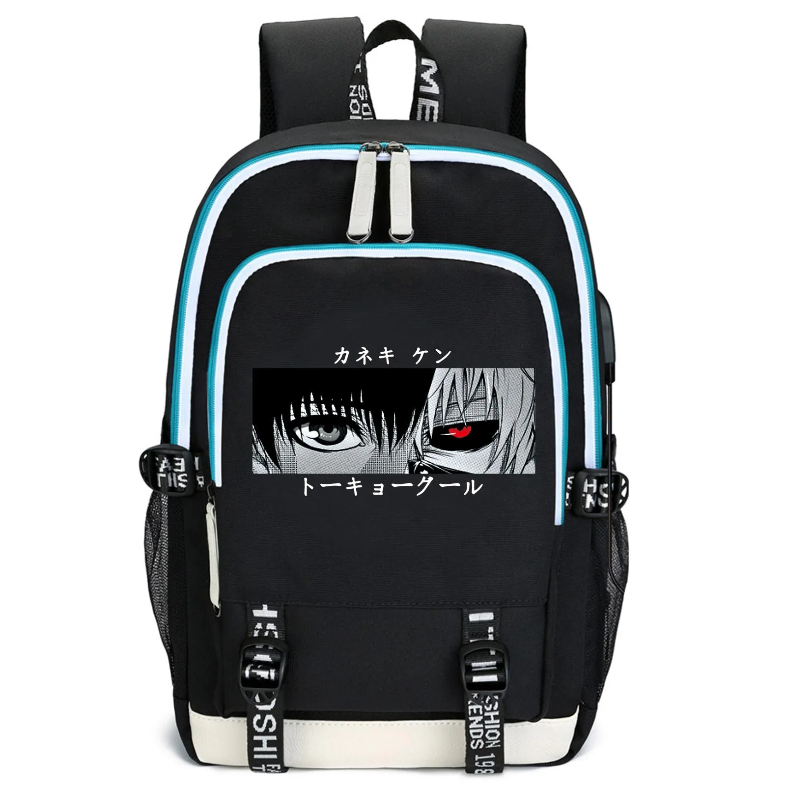 Anime Tokyo-Ghoul Backpack for Girl Boy Student Teenager Rucksack Fashion Travel Mochila