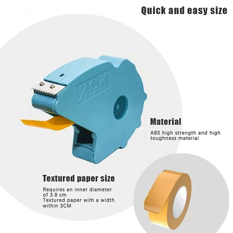 1Pc Upgraded Painter Masking Tape Applicator Machine Tape To Repair And Beautify Crack In Tiles Adhesive Tape Cutting Tool