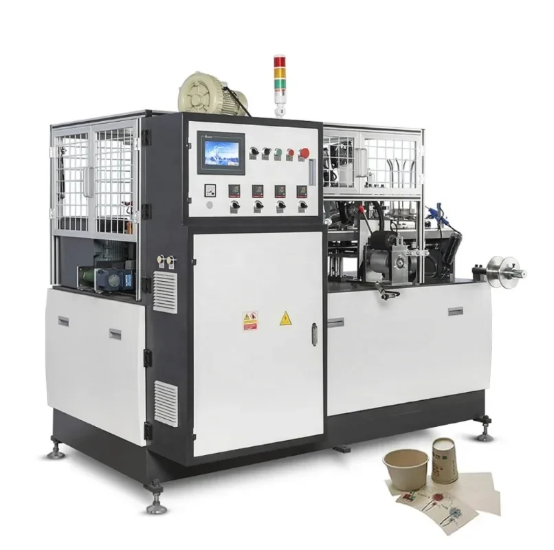 Fully Automatic Disposable Paper Product Manufacturing Machines List Coffee Paper Cup Making Machine for Carton Paper Cups