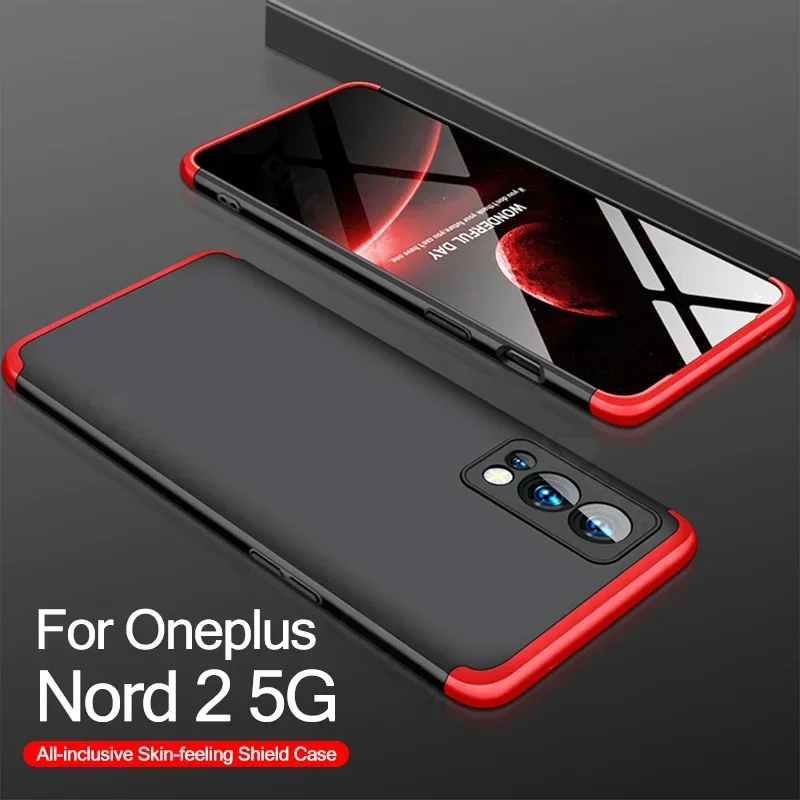 Shockproof Armor Matte Case For Oneplus Nord 2 Nord2 2 in 1 Camera Protective Hard Plastic Cover For Oneplus Nord CE 2 CE2 Case