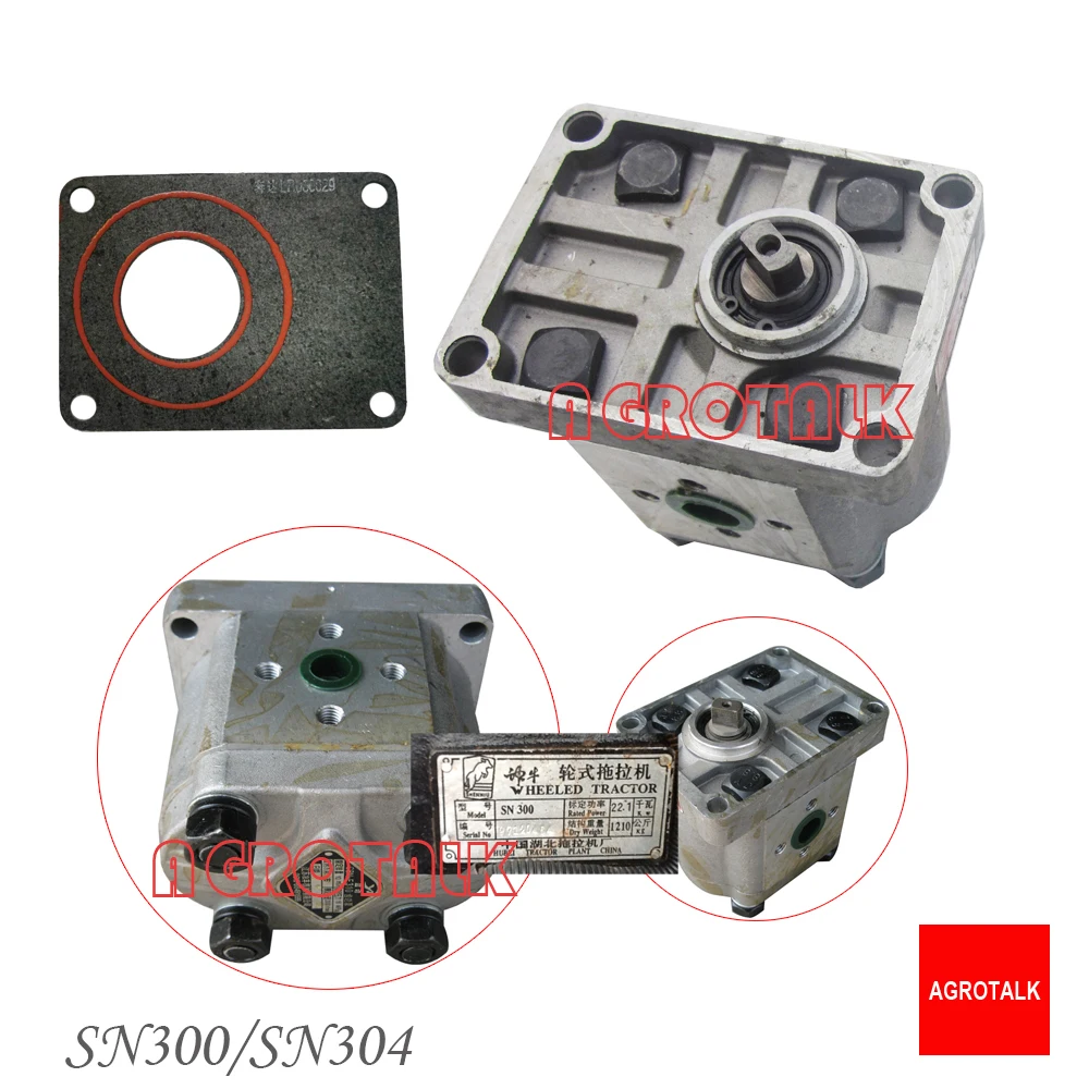 Gear pump for Hubei Shenniu Bison SN304 / SN300 series tractor