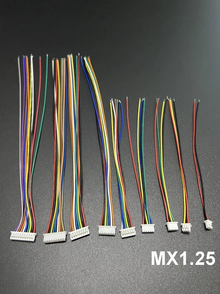 MX1.25 ZH1.5 Single Head Electronic Connection Wire Terminal Mainboard Power Plug High Quality Computer Hardware Accessory