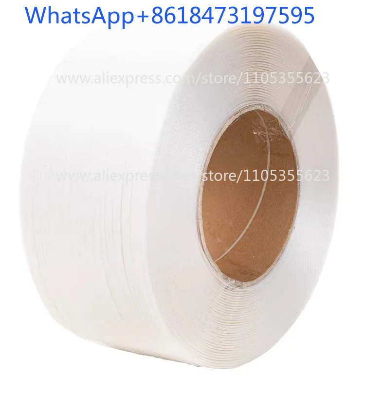 Transparent strapping tape machine with strapping tape PP handmade hot melt belt plastic packing tape