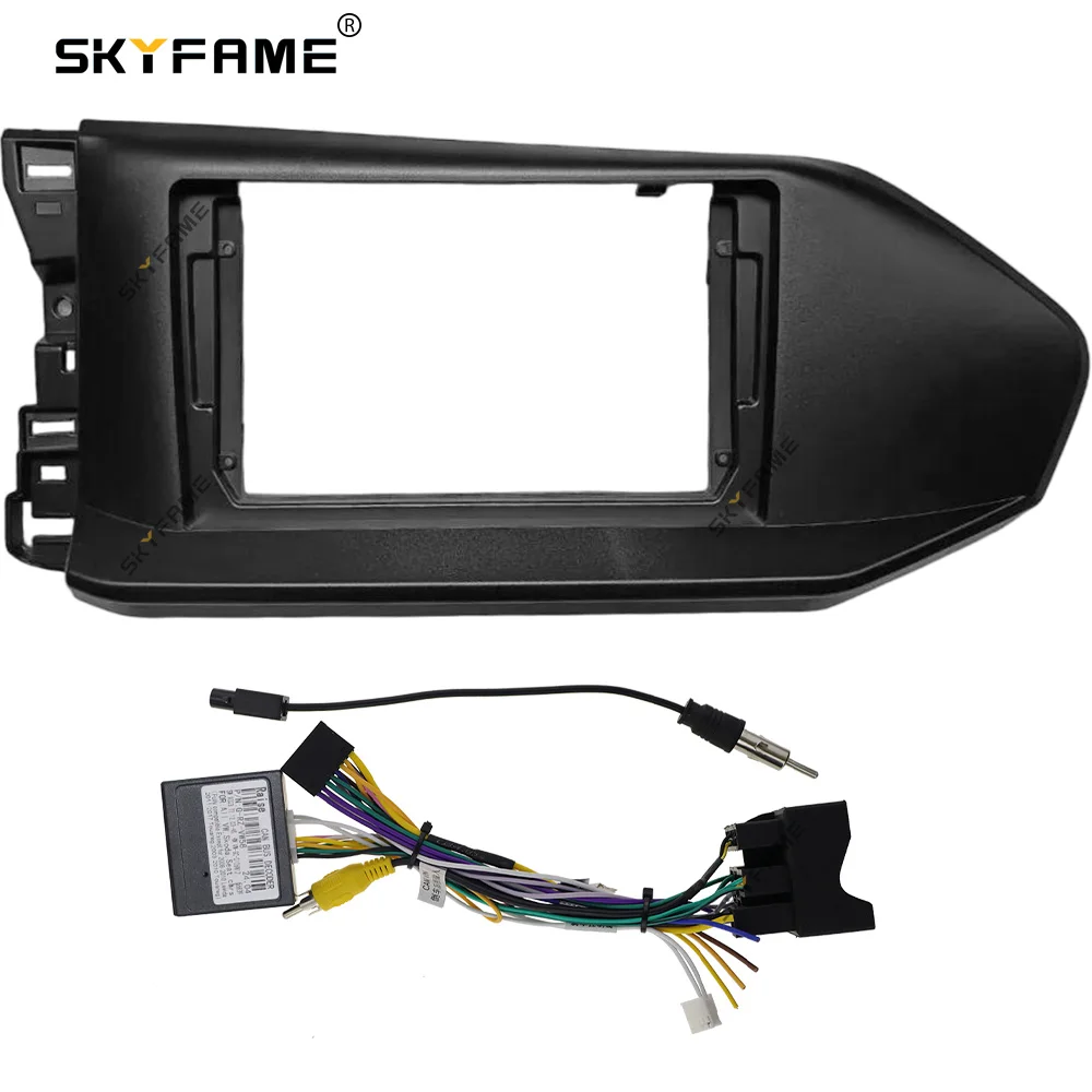 

SKYFAME Car Frame Fascia Adapter Canbus Box Decoder Android Radio Dash Fitting Panel Kit For Volkswagen Caddy