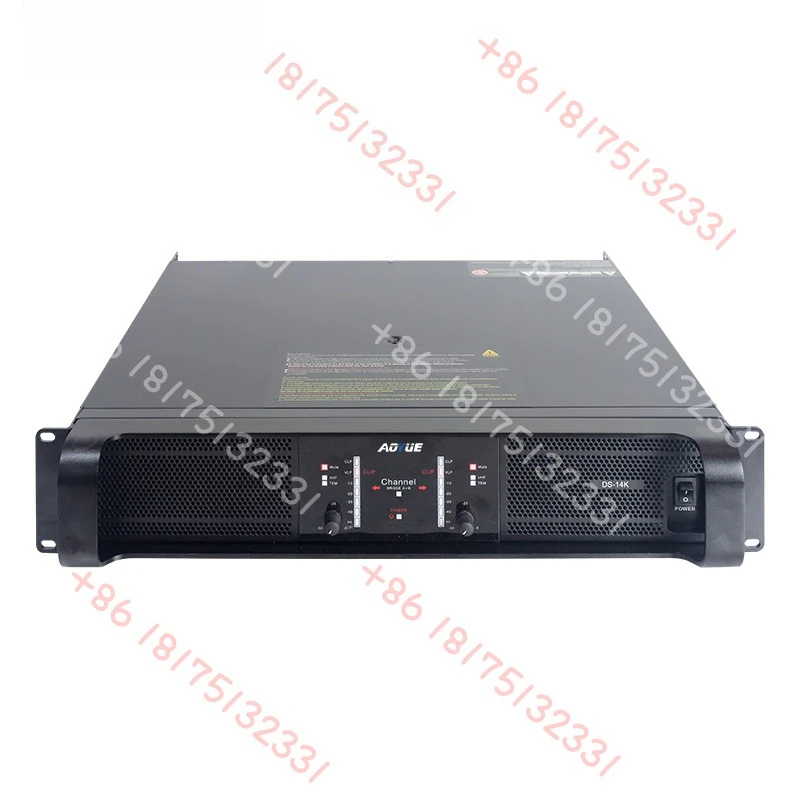 DS-14K Professional 3000 Watt Amplificador De Audio 2-Channels معدات صوتية ذات قوة كبيرة