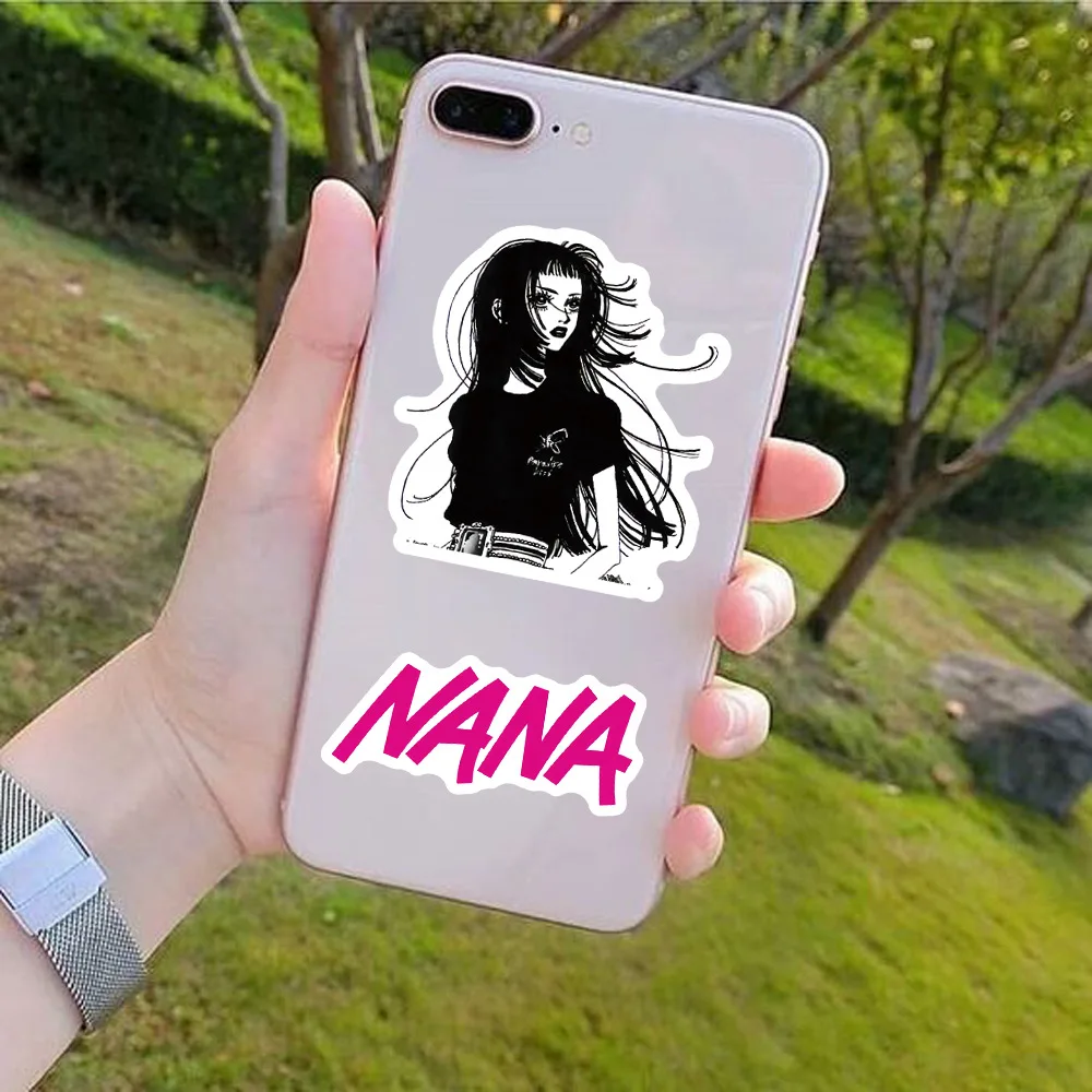 10/30/50PCS Anime NANA Stickers Cool Graffiti Decals DIY Decoration For Phone Laptop Stationery PVC Waterproof Sticker Toys Gift