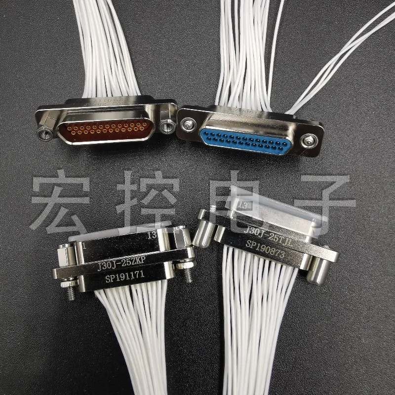 J30J-25ZKP J30J-25TJL 25TJ/ZK 25 pin plug socket J30J-25ZKW