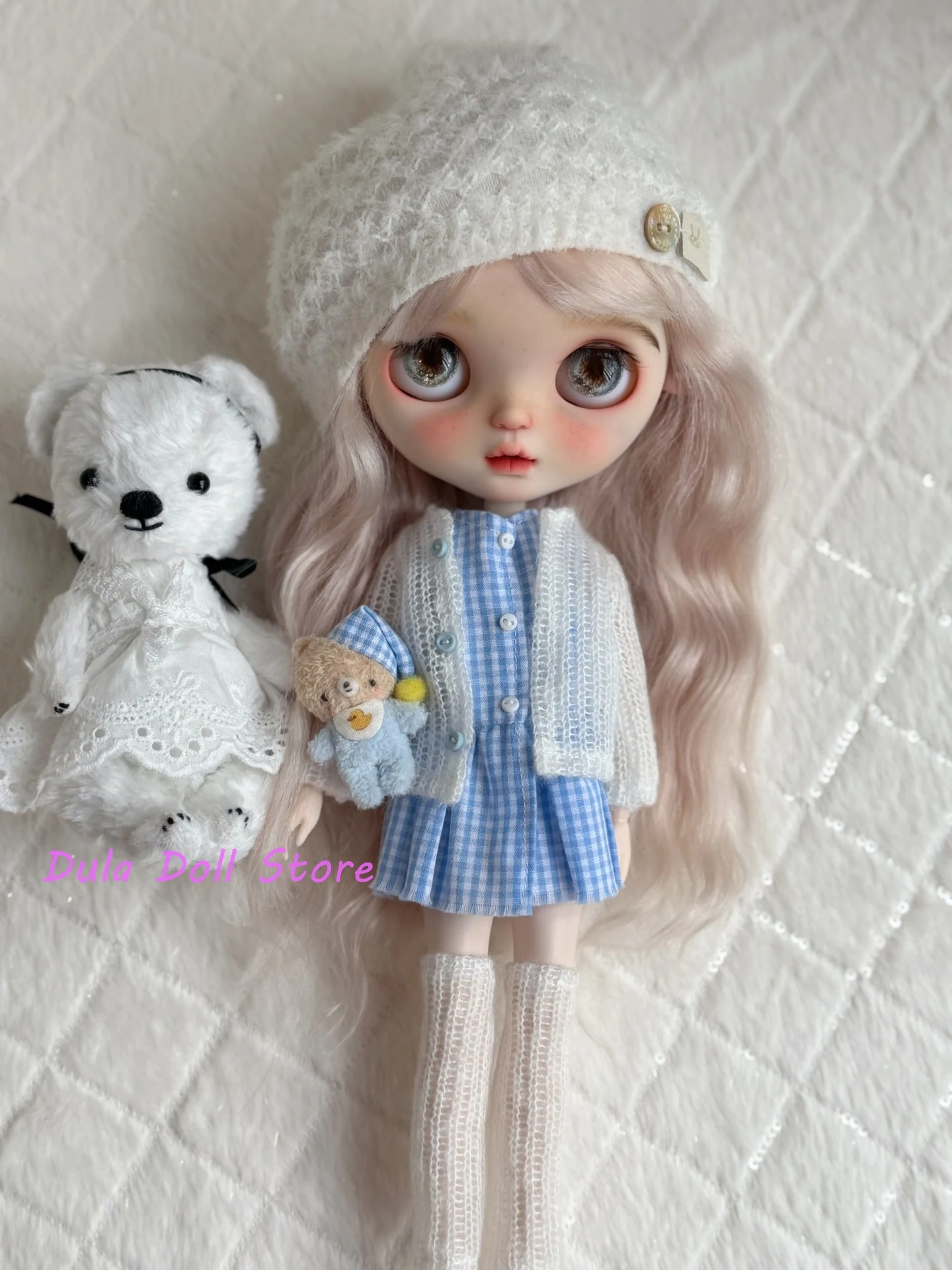 Dula Pop Kleding voor Blythe Sneeuwwitje sjaal hoed jurk baby pak ob24 ob22 Diandian Azone Licca ICY JerryB 1/6 Bjd Pop