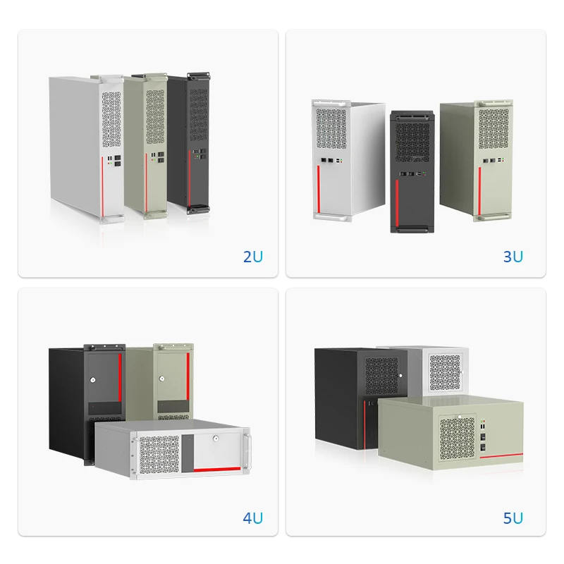 2U 3U 4U 5U Rack Mount Computer Chassis ATX MATX ITX Motherboard Desktop Wall Mount Industrial Rackmount Pc