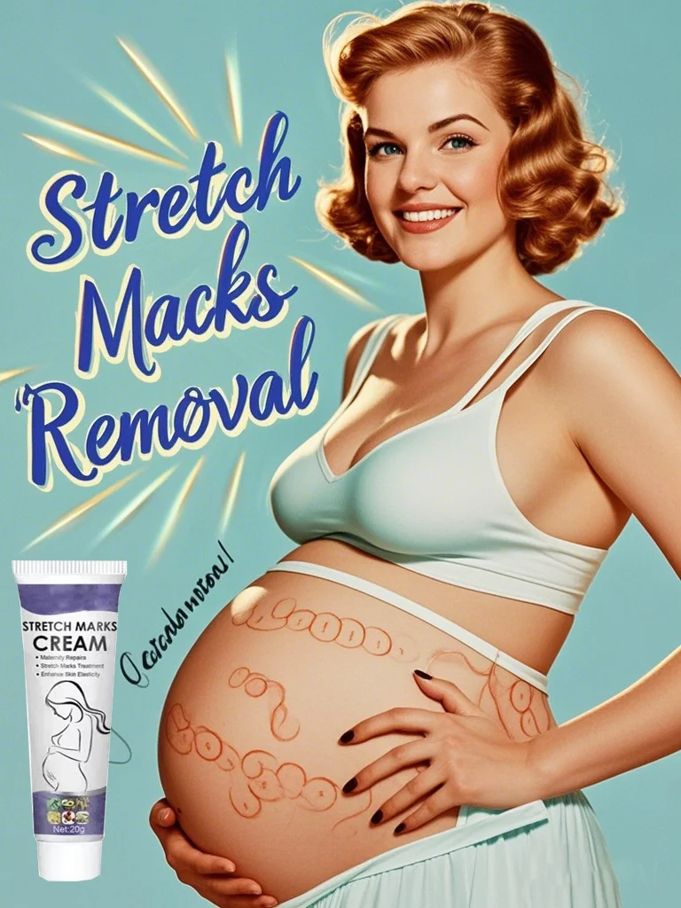 

Stretch Mark Vanishing Cream Improves Elasticity Effective Remove Marks After Pregnancy Maternity Nourishes hydrates the skin