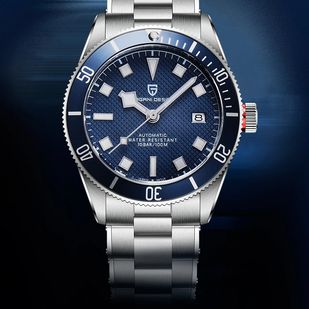 

PAGANI DESIGN 2026 New BB58 Men's Watches Mechanical Watch For Men business Automatic Watch Men 8215 Movt Waterproof Luminous