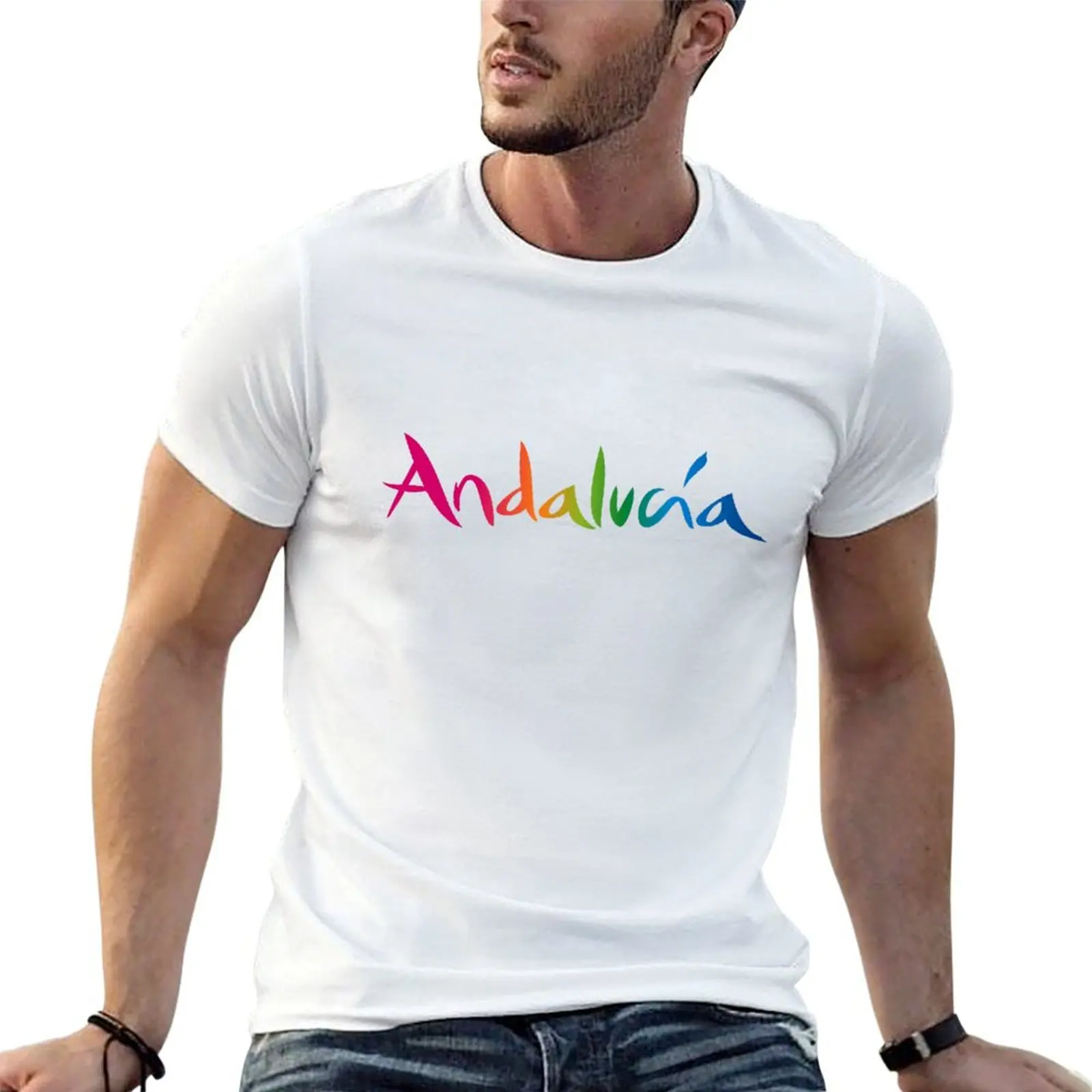 

Andalucia - Andalusia - Spain T-Shirt black cotton t-shirt plain for man package funny t shirts dark humor T-Shirt