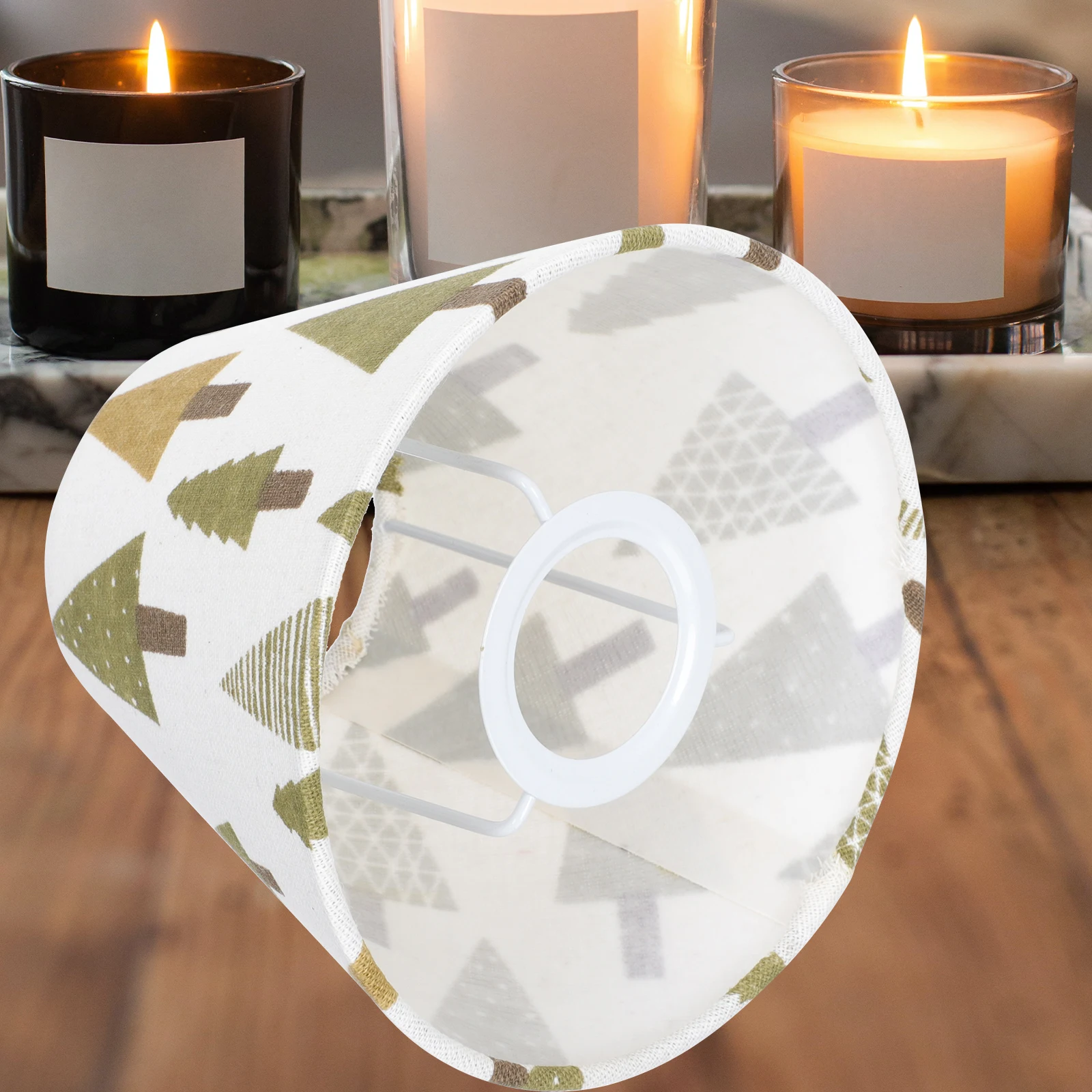 

Lampshade Making Frame Metal Table Lamp Shade Holder Durable Practical Multifunctional Simple Structure Vintage Style Decorative