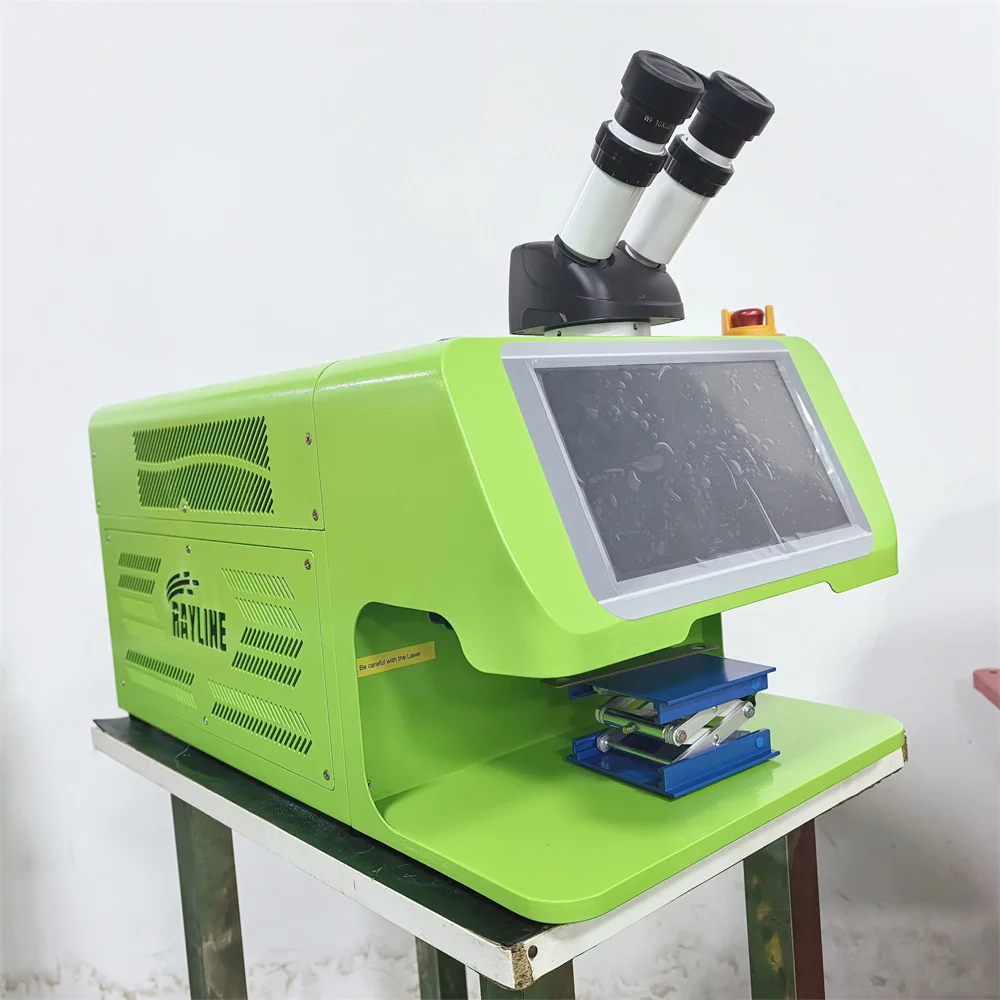 Mini 200W Laser Welder Jewelry CCD Control System Welding Cutting Metal Accessories Features Brand Laser Source Core