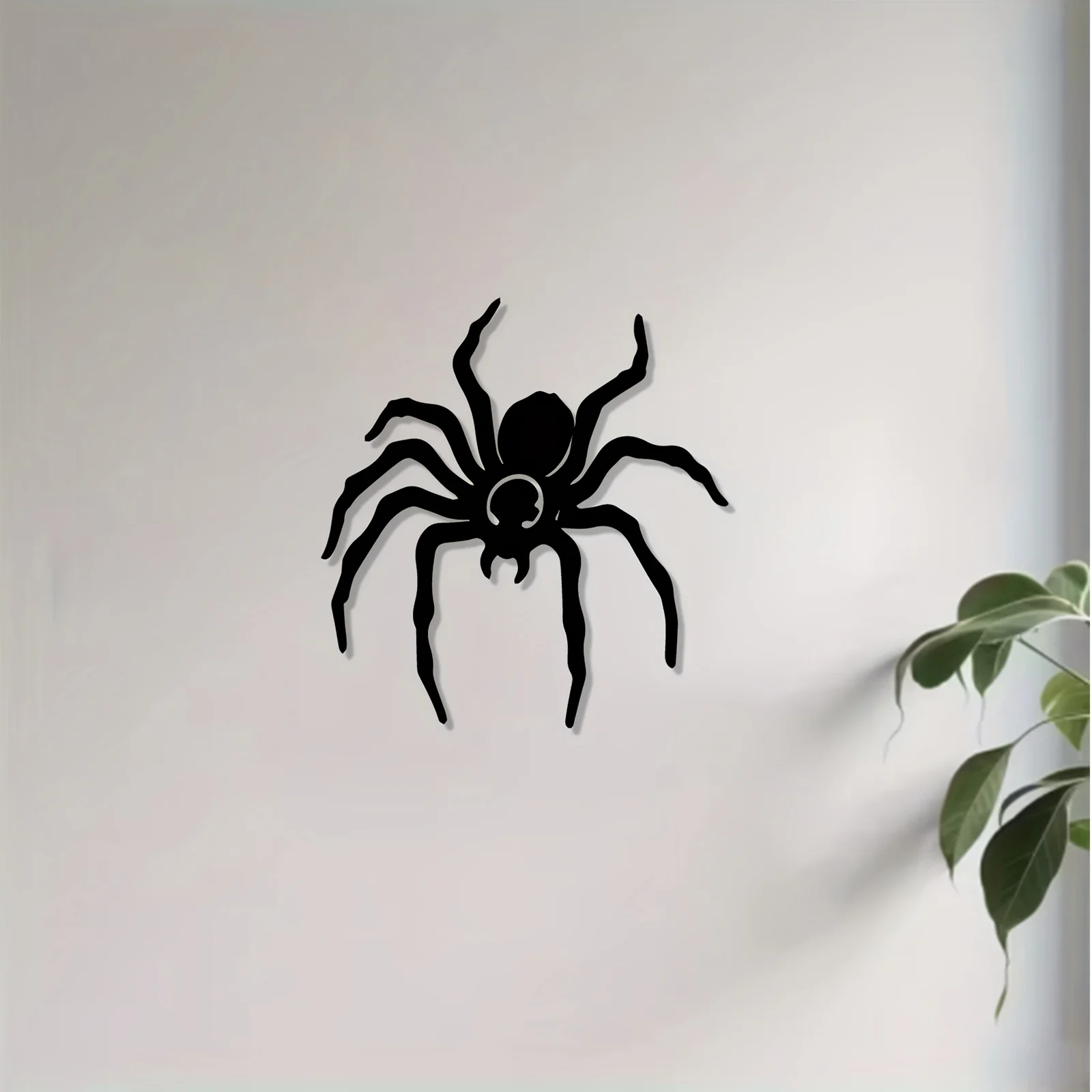 Brand Modern Spider Iron Wall Art Rustproof Weatherproof Metal Mural Indoor Outdoor Home Wall Hanging Decor - view 2