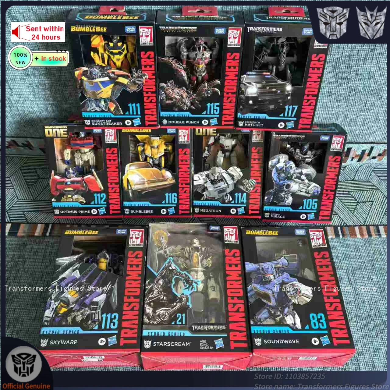 

Brand New Transformation Robot Toys SS Series 21 83 111 114 112 117 115 G1 Studio Anime Movies Moving Figures Model Action Gifts