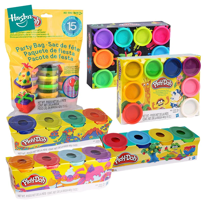 Hasbro original play-doh argila e ferramentas conjunto kit seguro e não-tóxico jogo de festa plasticeno educação brinquedos escola presente para crianças
