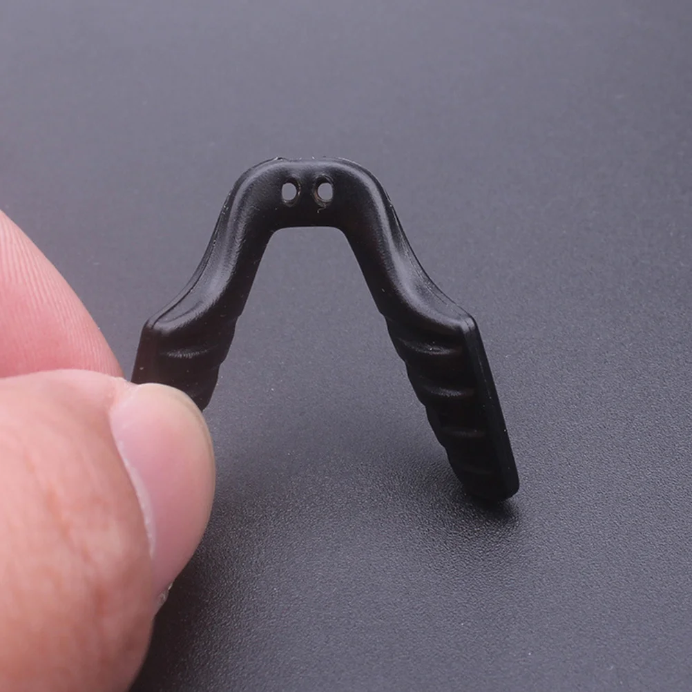 4 قطعة نظارات ركوب الدراجات مخدات أنف للنظارة سيليكون المضادة للانزلاق استبدال وسائد الأنف لإطارات النظارات الشمسية #4