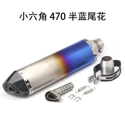 Universal Motorcycle Exhaust Pipe Muffler Outlet Escape Silencer Tube for Yamaha Honda Suzuki Kymco KTM 250cc-1200cc