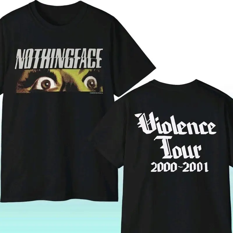 Vintage 2001 Nothingface Violence Tour Band Nu Metal Rock T Shirt