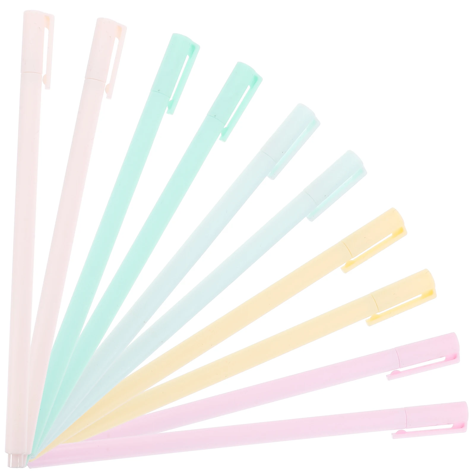 40 Pcs Candy Color Neutral Pen Christmas Cute Pens for Girls Writing Students Gel Simple