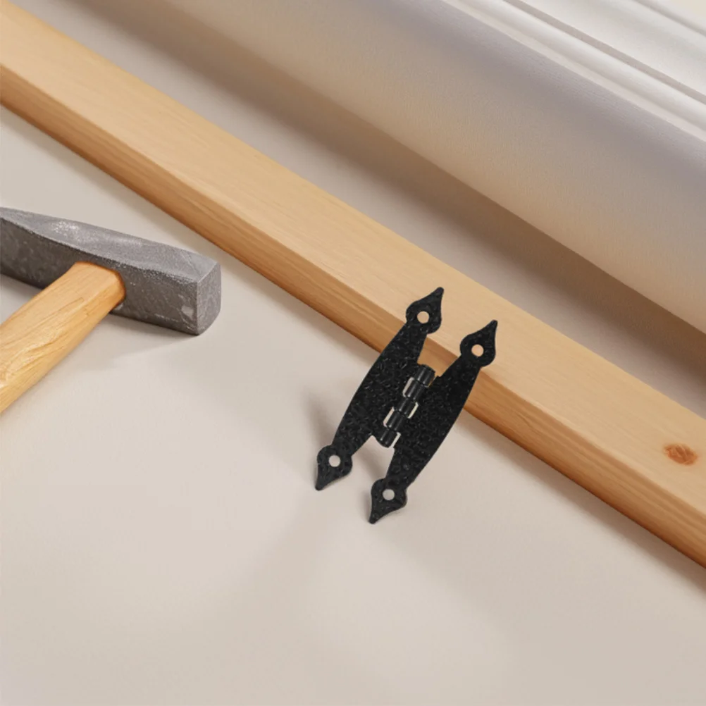 

4pcs Cabinet Butterfly Iron Hardware For Cabinets Cupboards Heavy Duty Decorative Furniture Hinges Kitchen Cabinet