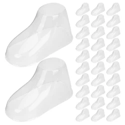 120 Pcs Baby Foot Model Toddler Feet Molds Infant Shoes Display Stands Shelf Support Shoe Hanger Child Holder for Infant Toddler
