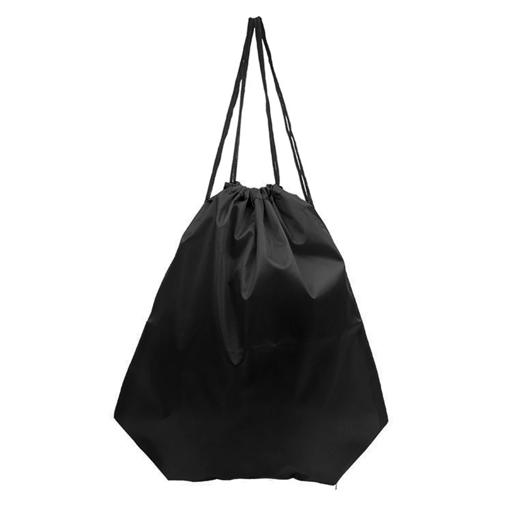 Drawstring Gym Bag Trainer String Bag Multifunction Outdoor Storage Bag Waterproof Lightweight for Travel Beach