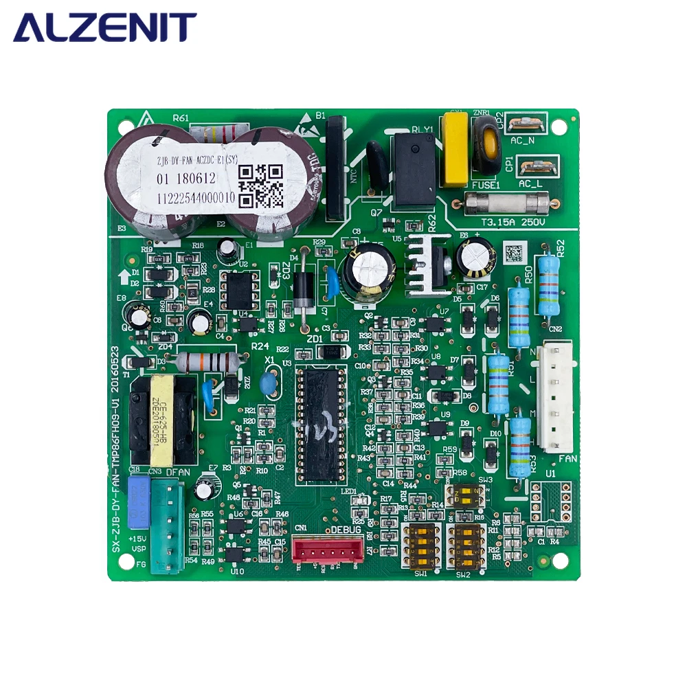 Used For AUX Central Air Conditioner Control Board ZJB-DY-FAN-ACZDC-E1(SY) Module Circuit PCB 11222544000010 Conditioning Parts