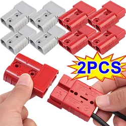 50A/12A Connector for Anderson Style Plug Connectors DC Power Solar Caravan Motorcycle Socket Battery Charging Adapter Accessory