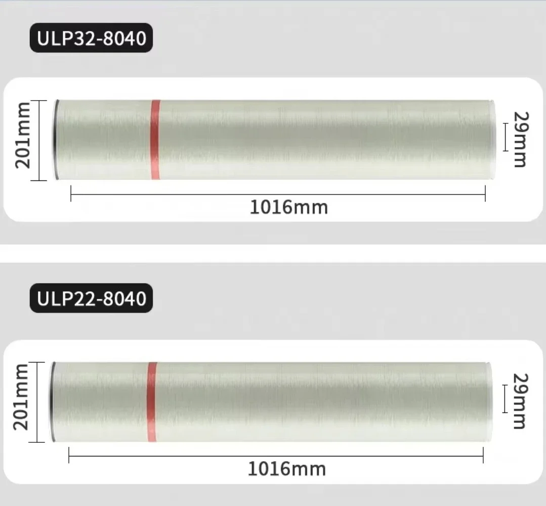 # for 8 Inch 4040/8040 Industrial Membrane Sheet Housing 75/100/600 GPD Reverse Sea Water Salt Water PP