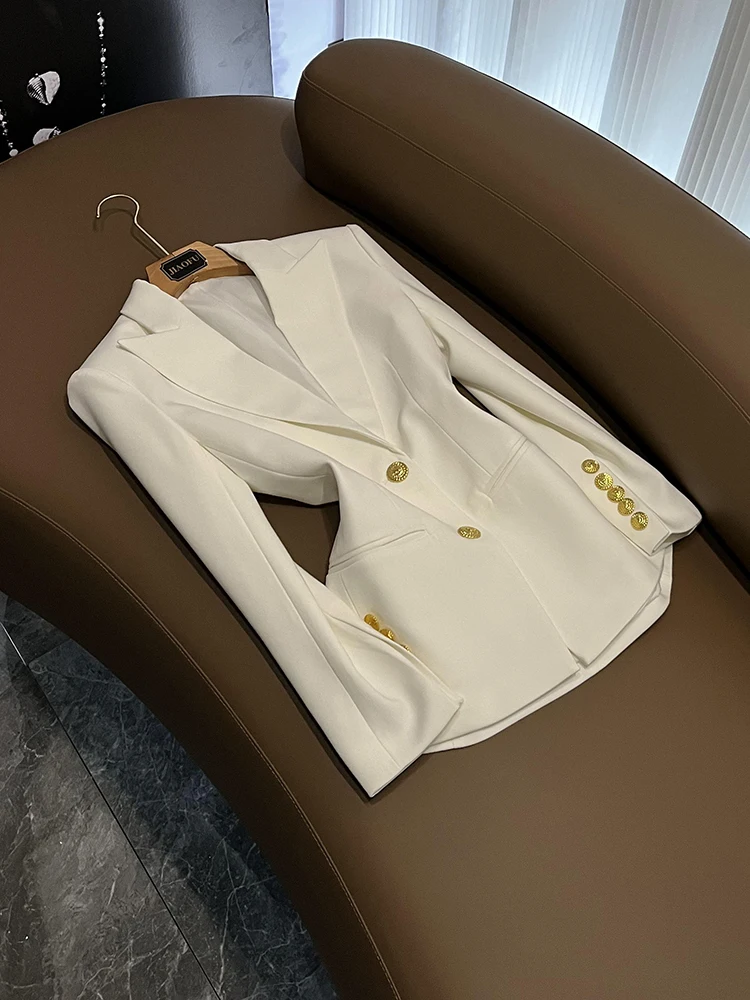 

Высококачественный роскошный белый длинный свек для похудения, модный костюм Dr Ele, женская одежда Sli Busin, женский Dr