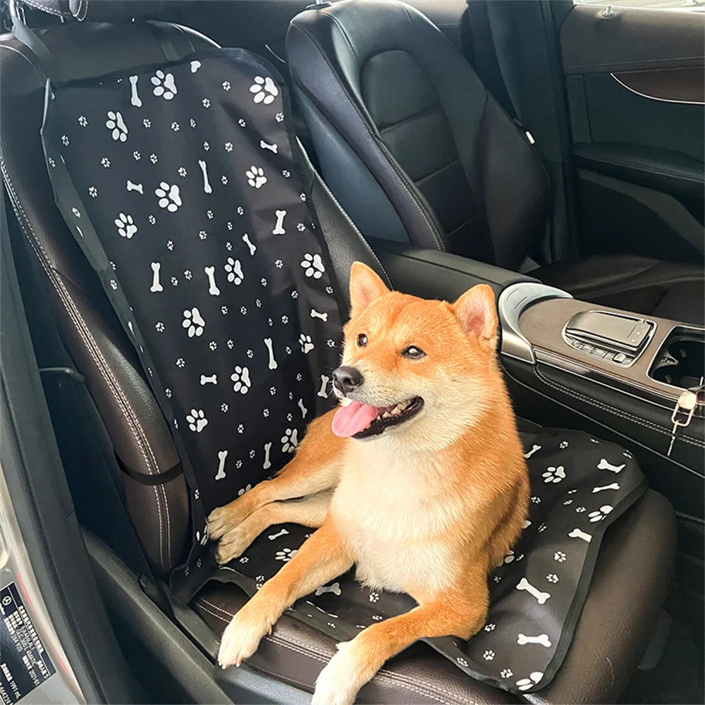 Pet Mat Dog Car Seat Cover for Back Seat Waterproof Scratchproof and Non Slip Cat Pet Seat Cover for Cars Trucks Travel Outdoor